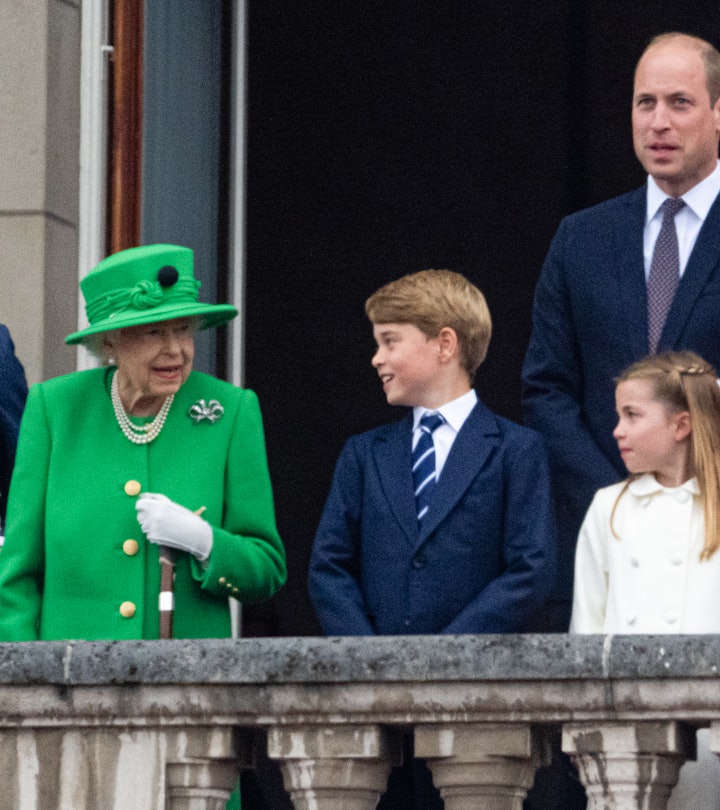 Queen Elizabeth was celebrated by her family.