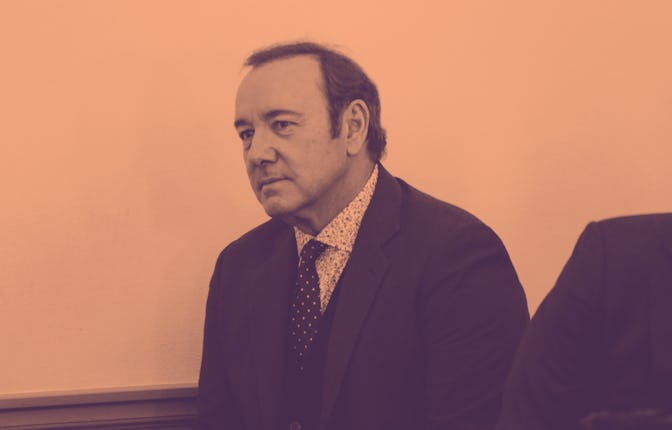 NANTUCKET, MA - JANUARY 07: Actor Kevin Spacey attends his arraignment for sexual assault charges a...
