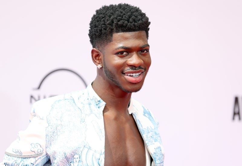 LOS ANGELES, CALIFORNIA - JUNE 27: Lil Nas X attends the BET Awards 2021 at Microsoft Theater on Jun...