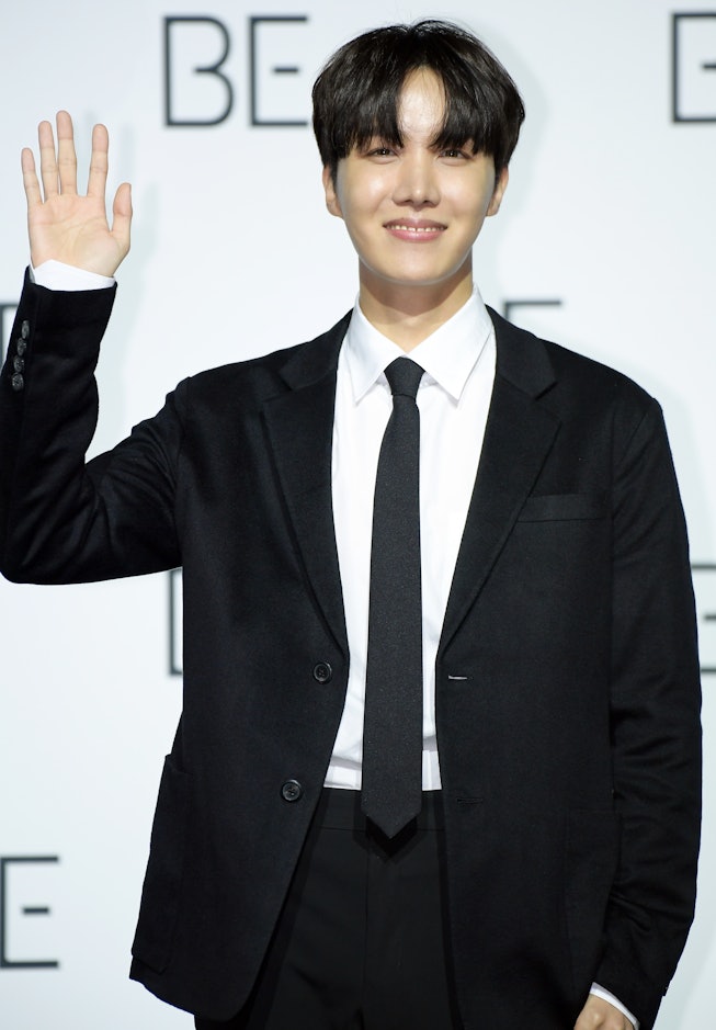 SEOUL, SOUTH KOREA - NOVEMBER 20: J-Hope of BTS during BTS's New Album 'BE (Deluxe Edition)' Release...
