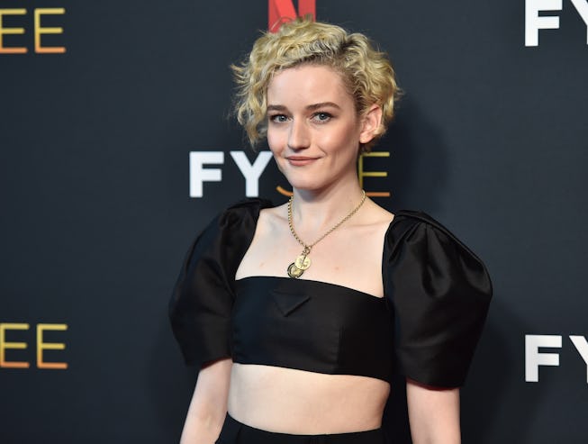 LOS ANGELES, CALIFORNIA - JUNE 05: Julia Garner attends "OZARK: The Final Episodes" Los Angeles Spec...
