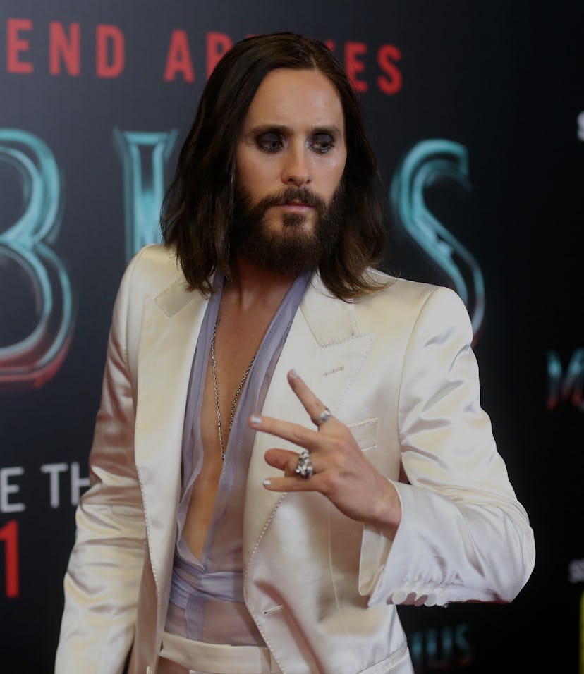 LOS ANGELES, CALIFORNIA - MARCH 30: Jared Leto attends the "Morbius" Fan Special Screening at Cinema...