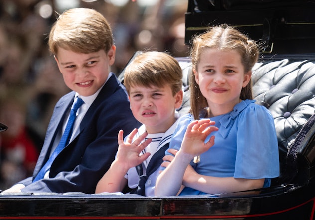 Prince Louis and his siblings looked hot.