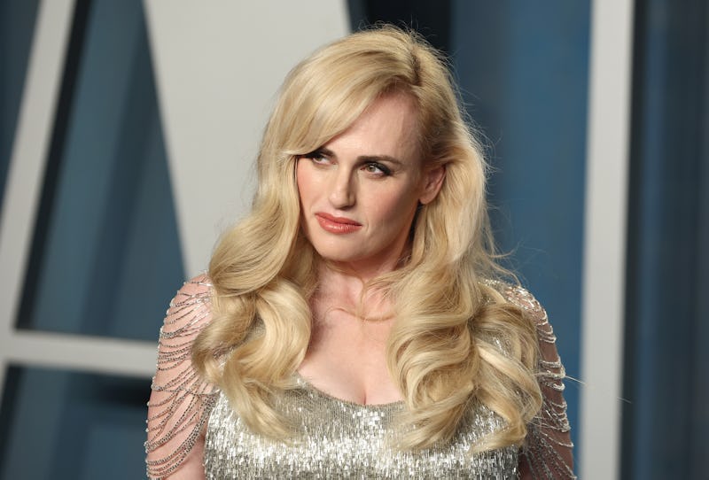 BEVERLY HILLS, CALIFORNIA - MARCH 27: Rebel Wilson attends the 2022 Vanity Fair Oscar Party hosted b...