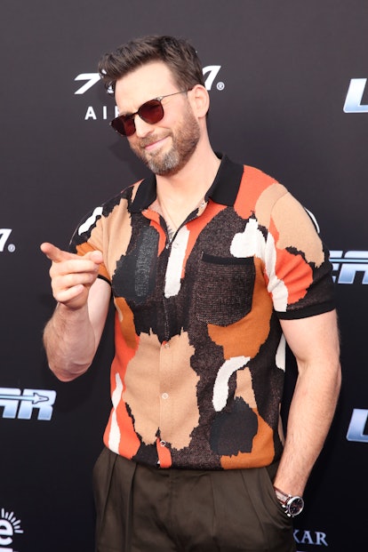 Chris Evans attended the premiere of 'Lightyear' on June 8.