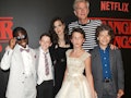 The cast of 'Stranger Things' at the Season 1 premiere in 2016.  