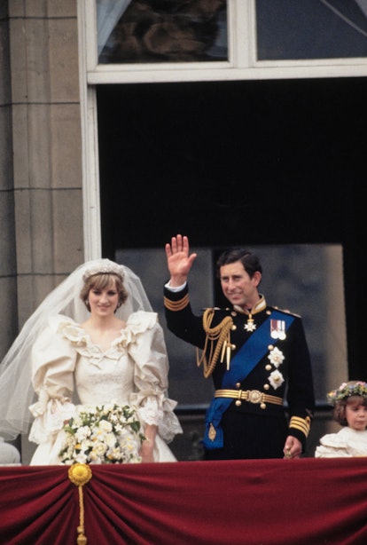 British Royals Diana, Princess of Wales (1961-1997) and her husband, Charles, Prince of Wales on the...