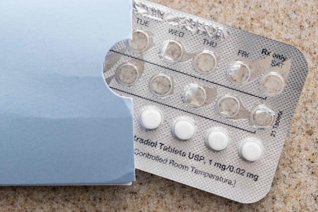 Birth control pills reA pack of birth control pills. A French company is seeking FDA approval for it...