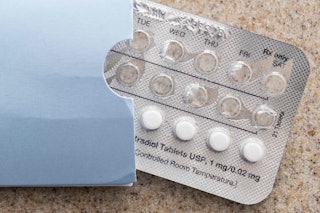 Birth control pills reA pack of birth control pills. A French company is seeking FDA approval for it...