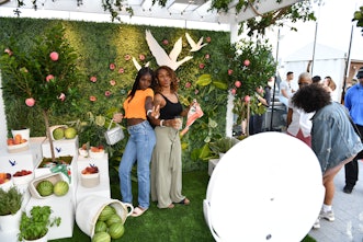 NEW YORK, NEW YORK - JULY 10: Guests attend IN BLOOM, imagined by Kehlani presented by Grey Goose Es...