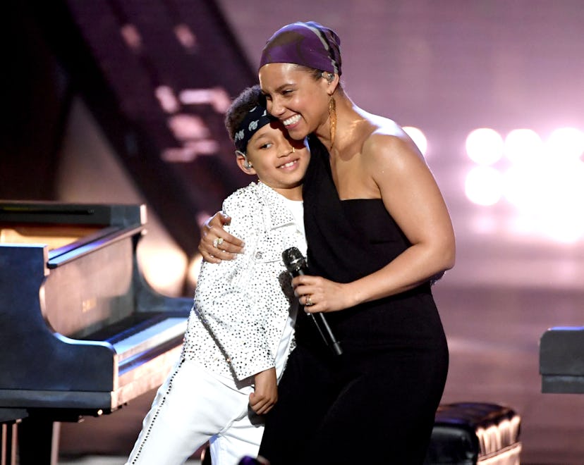 Alicia Keys sits down with Romper for exclusive interview and talks about motherhood, creativity, LE...