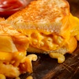 Grilled Macaroni and Cheese Sandwich-Photographed on Hasselblad H3D2-39mb Camera