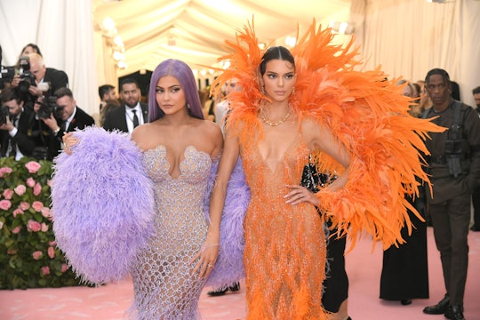 NEW YORK, NEW YORK - MAY 06: Kylie Jenner and Kendall Jenner attend The 2019 Met Gala Celebrating Ca...