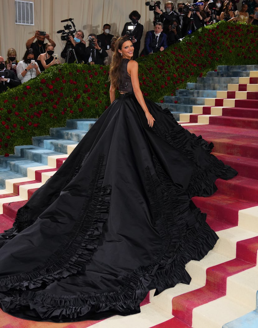 Kendall Jenner attends The 2022 Met Gala Celebrating In America: An Anthology of Fashion