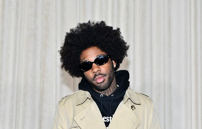 LOS ANGELES, CALIFORNIA - APRIL 20: Brent Faiyaz attends a celebration of the Lola bag, hosted by Bu...