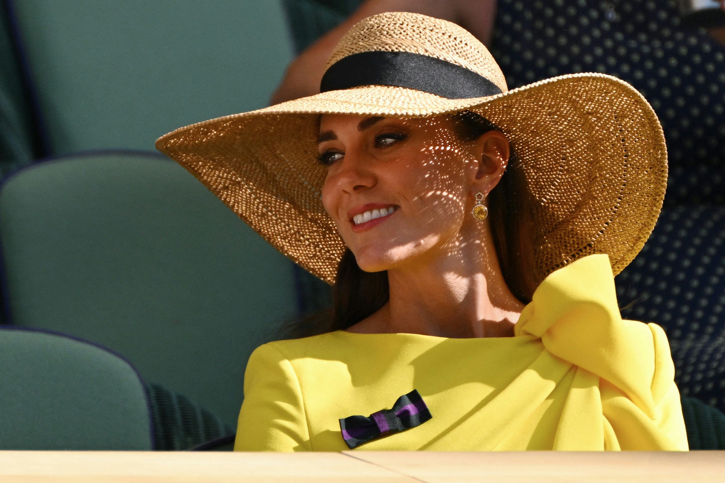 Kate Middleton's Plaid Wimbledon Bow Pin Has A Hidden Meaning
