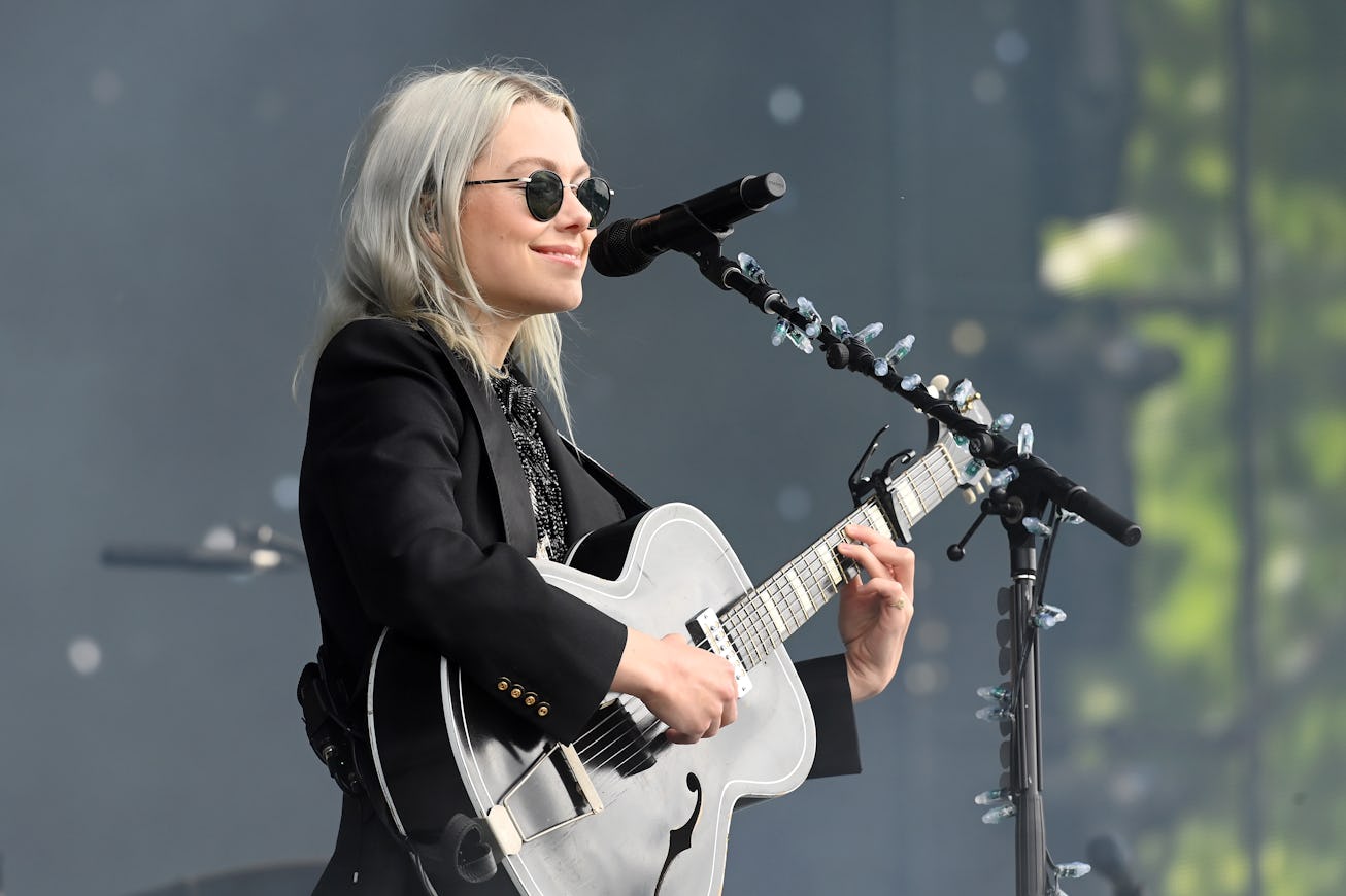 LONDON, ENGLAND - JUNE 25: Phoebe Bridgers performs as American Express present BST Hyde Park at Hyd...