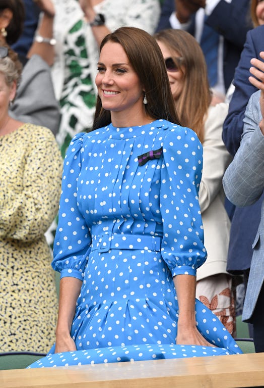 Catherine, Duchess of Cambridge attends day 9 of the Wimbledon Tennis Championships 