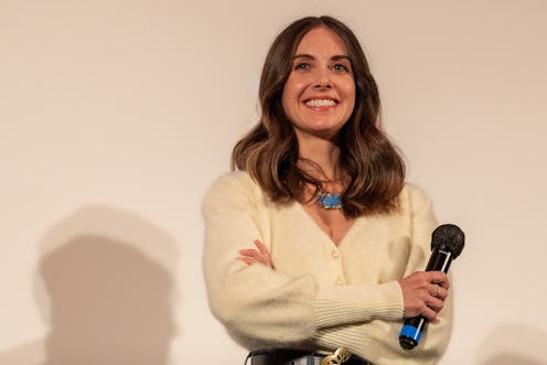 SEATTLE, WASHINGTON - APRIL 15: Actress Alison Brie speaks onstage during a screening of the film Sp...