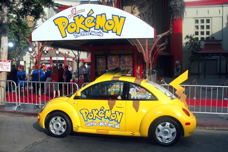11/06/99. Hollywood CA. The Pokemin mobile at the film premiere of "Pokemon the first movie". Photo ...