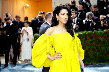 NEW YORK, NEW YORK - MAY 02: Huma Abedin attends The 2022 Met Gala Celebrating "In America: An Antho...