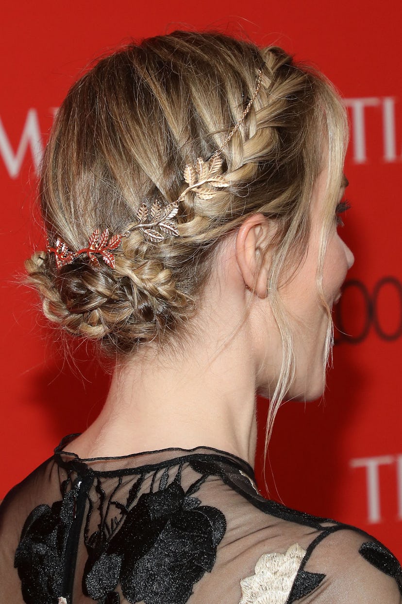 Emily Blunt wears French braided crown at the 2018 Time 100 Gala 