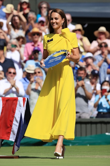 Kate Middleton's Plaid Wimbledon Bow Pin Has A Hidden Meaning