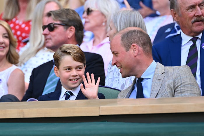 Prince George had a Wimbledon moment.