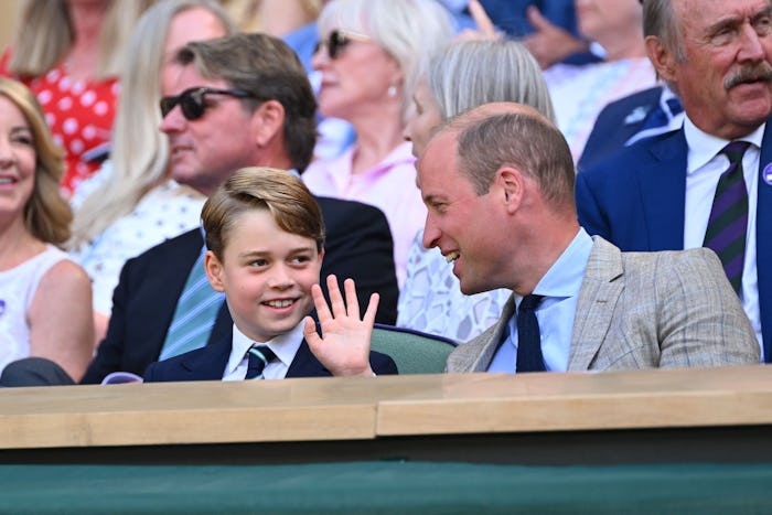 Prince George had a Wimbledon moment.