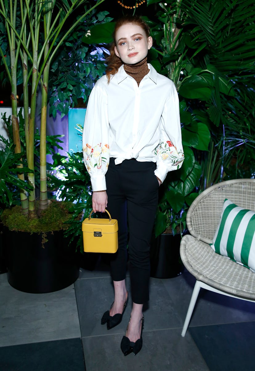 NEW YORK, NEW YORK - NOVEMBER 30: Sadie Sink attends the kate spade new york Summer 2022 presentatio...