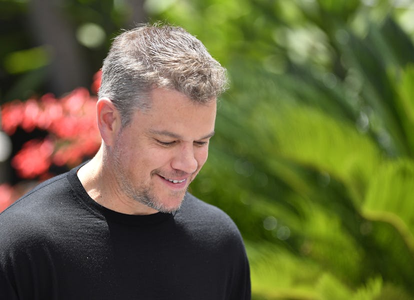 US actor Matt Damon during the photocall for the film 'Stillwater' at the 74th annual Cannes Film Fe...