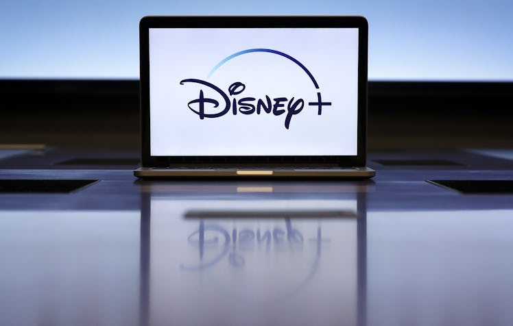 ANKARA, TURKEY - JULY 09: In this photo illustration, the logo of Disney+ is displayed on a laptop s...