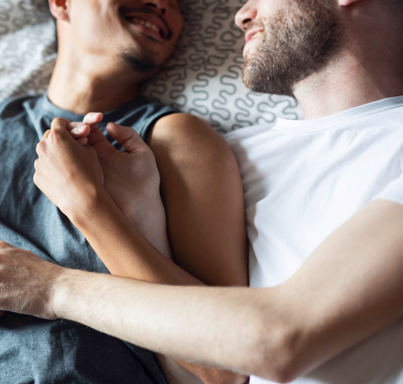 Young couple navigating transition together