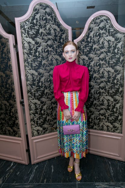 CHICAGO, IL - SEPTEMBER 26: Sadie Sink attend Gucci Hosts Private Event To Celebrate The Gucci Zumi...