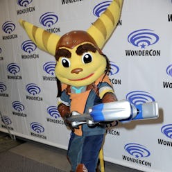 LOS ANGELES, CA - MARCH 25:  "Ratchet and Clank" on Day 1 of WonderCon 2016 held at Los Angeles Conv...