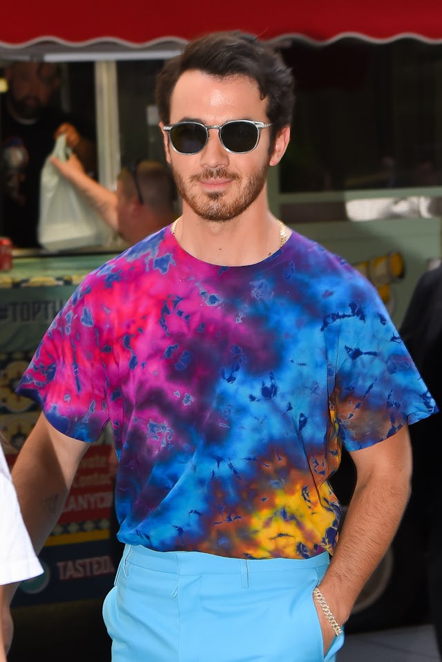 Kevin Jonas is girl dad supreme! Here, he is seen in Manhattan on July 11, 2022 in New York City. (P...