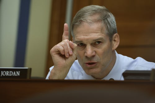 WASHINGTON, DC - JUNE 23: U.S. Rep. Jim Jordan (R-OH) speaks during a hearing before House Select Su...