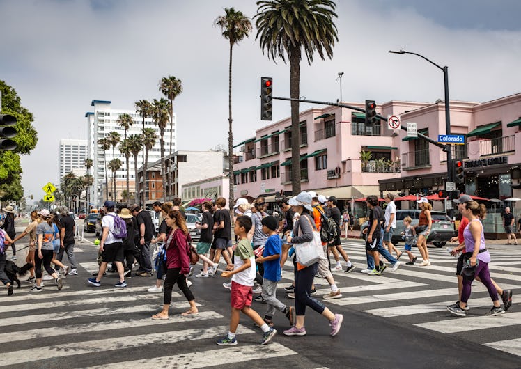 Santa Monica is one of the most walkable cities to visit in California to visit, based on its walk s...