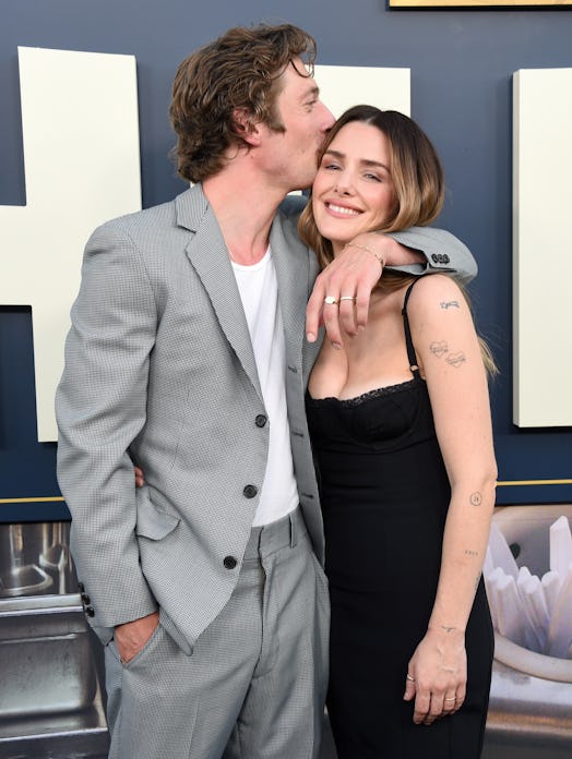 LOS ANGELES, CALIFORNIA - JUNE 20: Jeremy Allen White and Addison Timlin attend FX's "The Bear" Los ...