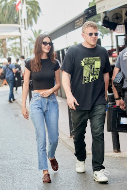 Emily Ratajkowski and  Sebastian Bear-McClard in 2022 before they reportedly broke up due to his all...