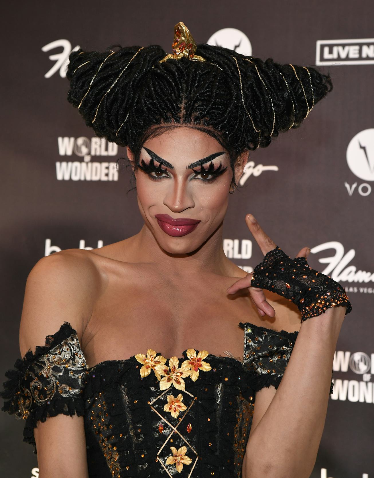 LAS VEGAS, NEVADA - JANUARY 30:  Yvie Oddly attends the world premiere of "RuPaul's Drag Race Live!"...
