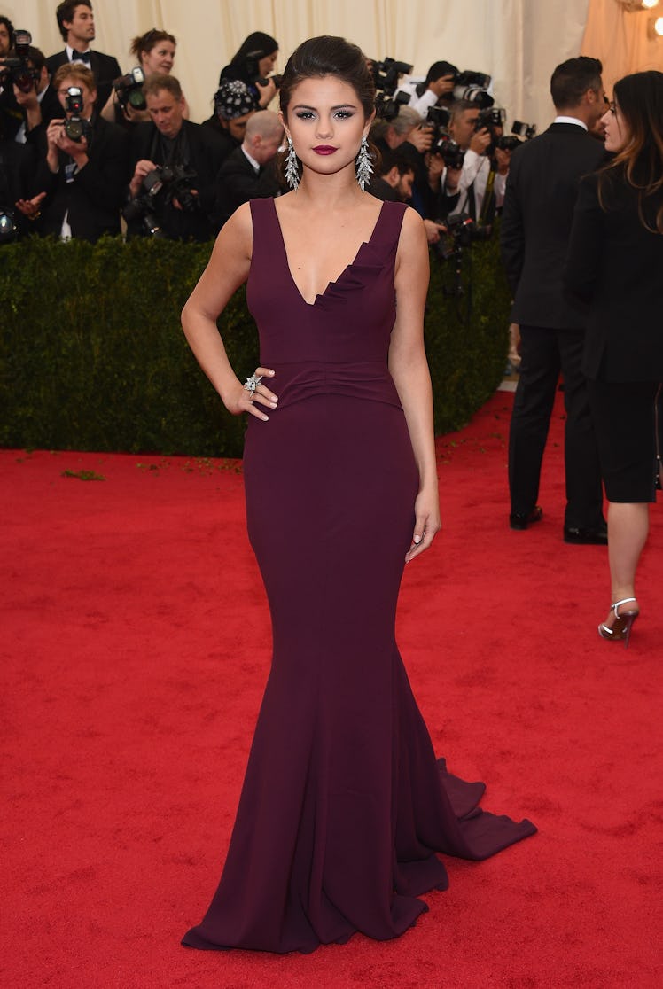 Selena Gomez attends the "Charles James: Beyond Fashion" Costume Institute Gala 