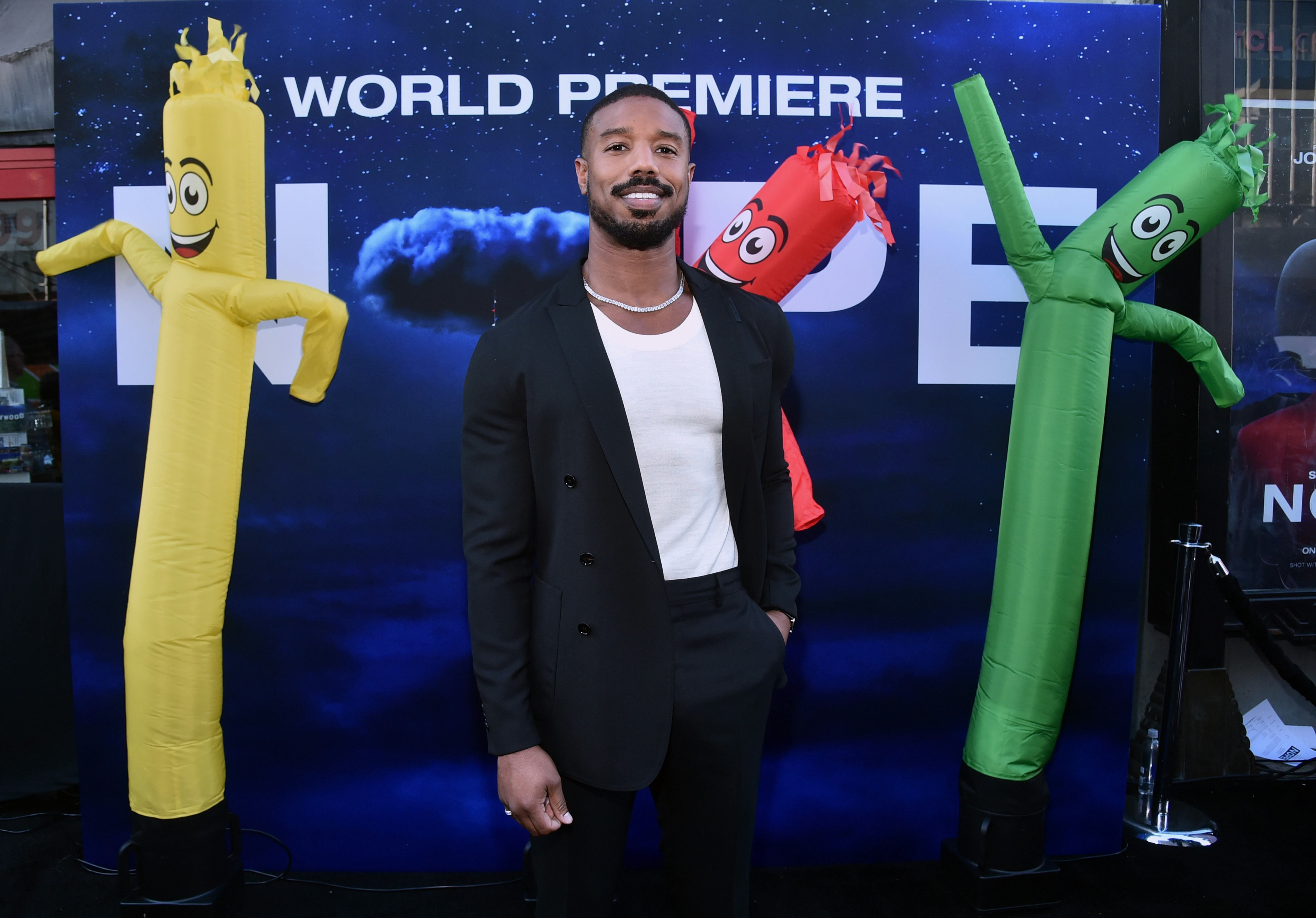 HOLLYWOOD, CALIFORNIA - JULY 18: (VANITY FAIR OUT) Michael B. Jordan attends the world premiere of U...