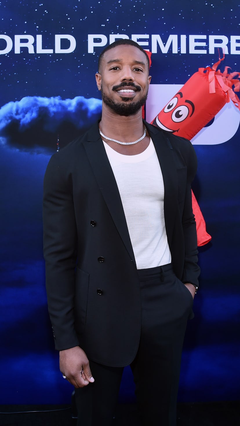 HOLLYWOOD, CALIFORNIA - JULY 18: (VANITY FAIR OUT) Michael B. Jordan attends the world premiere of U...