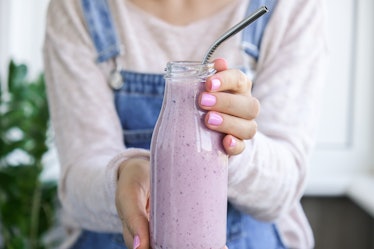 Drink smoothies with fiber to prepare for butt stuff.
