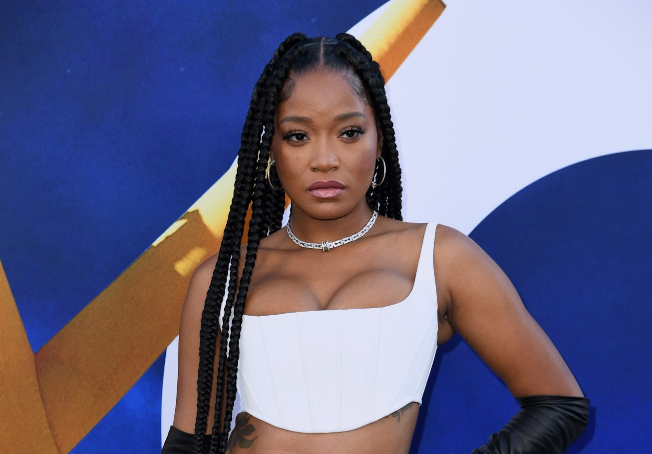 HOLLYWOOD, CALIFORNIA - JULY 18: Keke Palmer attends the world premiere of Universal Pictures' "NOPE...