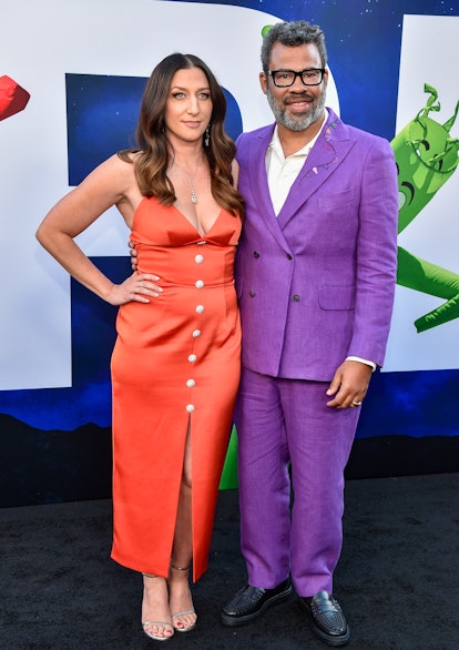 Chelsea Peretti and Jordan Peele at the 'Nope' world premiere in 2022.