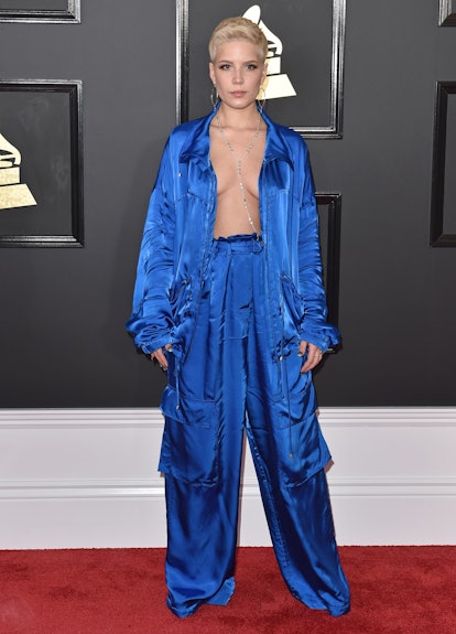 Halsey attends the 59th GRAMMY Awards at STAPLES Center on February 12, 2017 