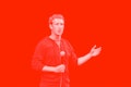 FWD.us founder Mark Zuckerberg speaks to the audience before introducing Jose Antonio Vargas at the ...