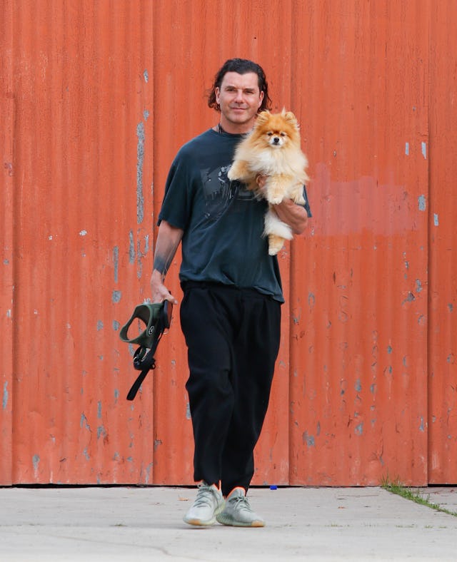 Gavin Rossdale in Los Angeles, California.  The musician recently posted a picture of him with all f...